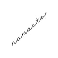 Namaste 2 x 2 in