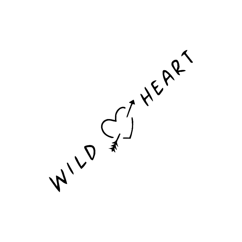 Wild Heart 2 x 2 in