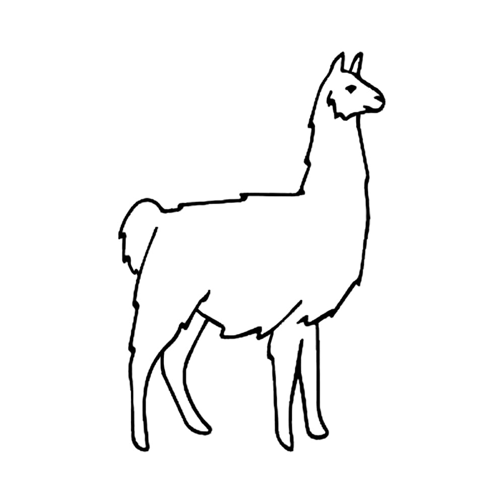 Little Llama 3 x 3 in