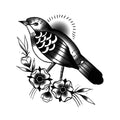 Sparrow 4 x 4 in
