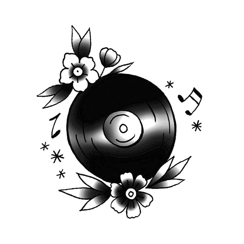 Vinyl Love 3 x 3 in