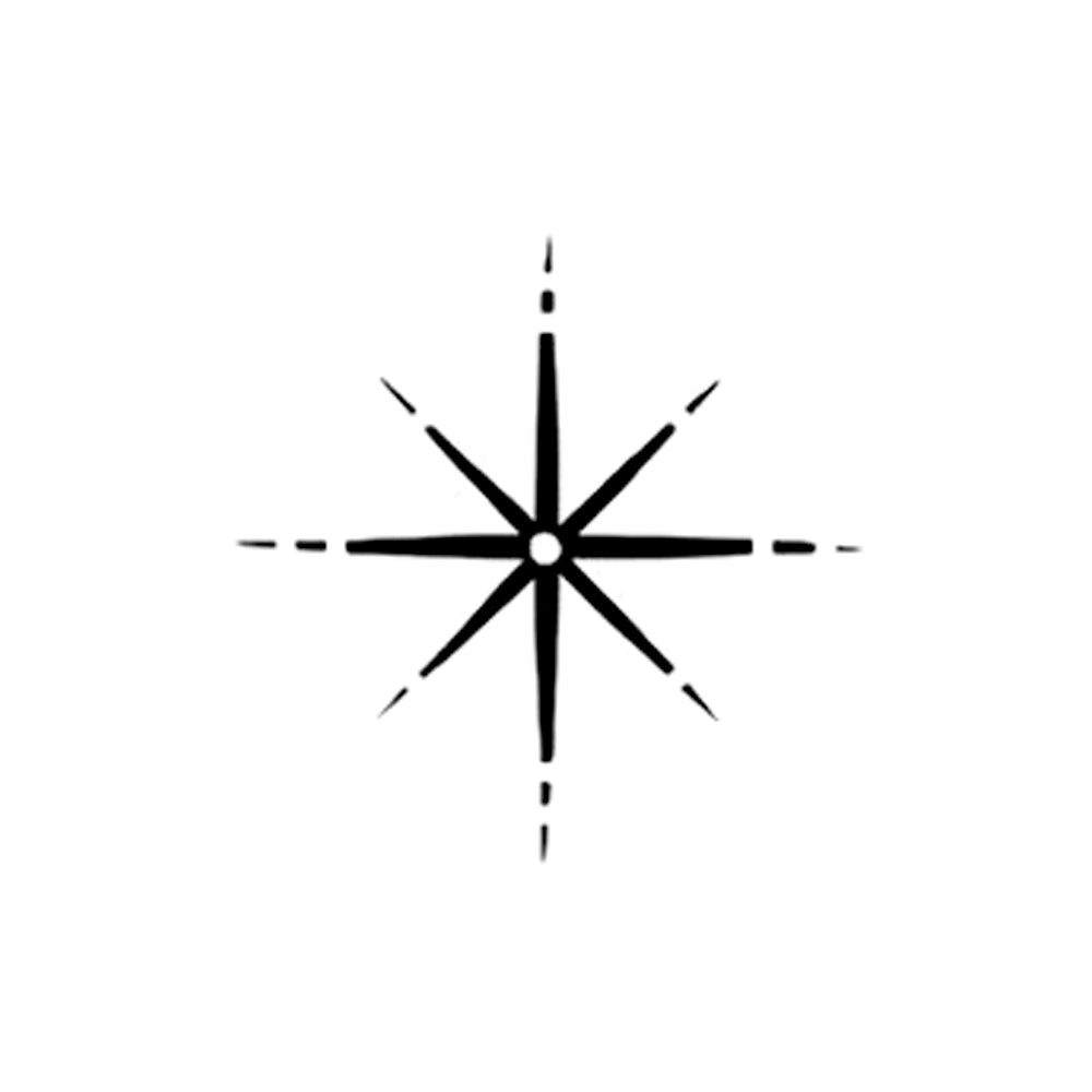 Starburst 1 x 1 in