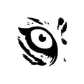 Fierce Gaze 2 x 2 in