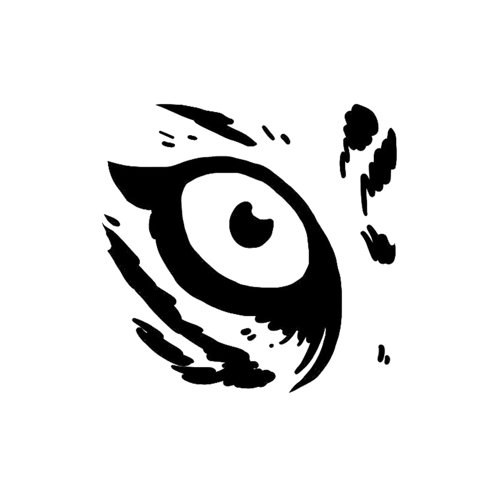 Fierce Gaze 2 x 2 in