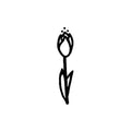 Tulip 1 x 1 in