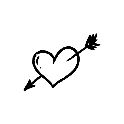 Cupid's Arrow 2 x 2 in