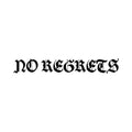 No Regrets 5 x 2 in