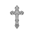 Crucifix 6 x 4 in