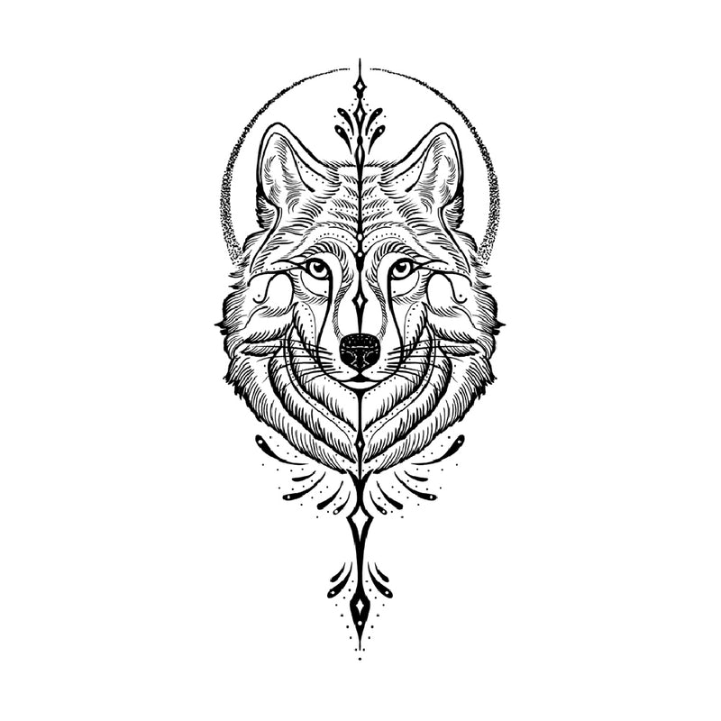 Wolf Spirit 12 x 6 in
