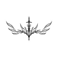 Behold Excalibur 6 x 4 in