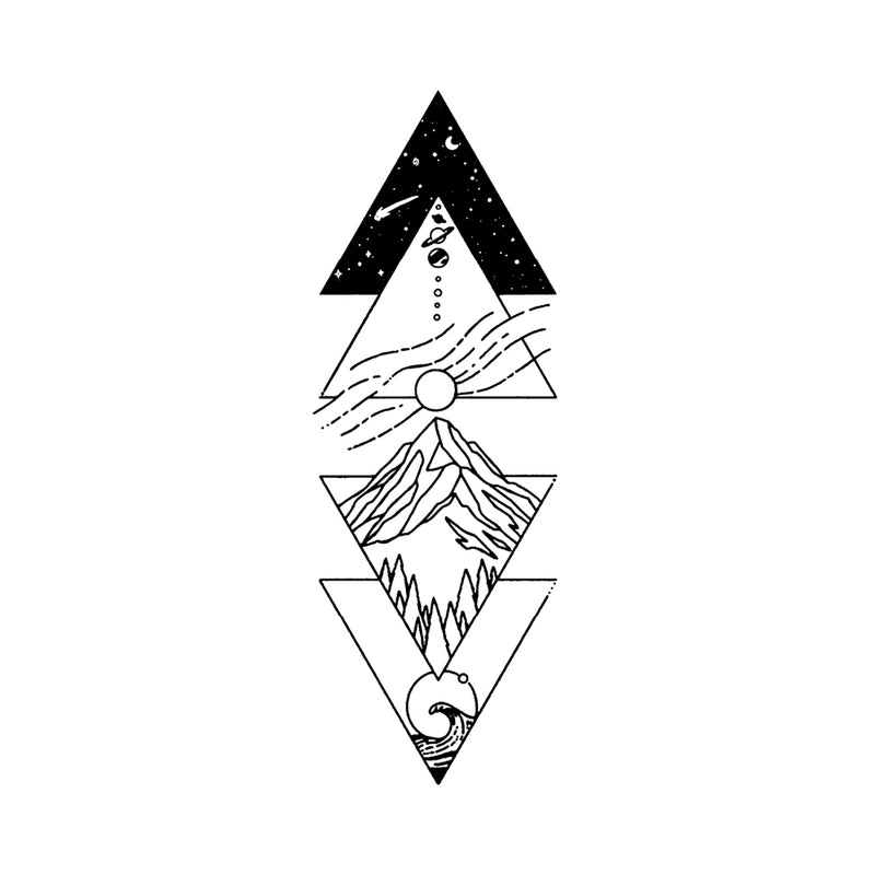 Diamonds In The Sky 6 x 3 in