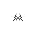 Shine Like The Moon 1 x 1 in