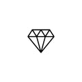 Diamant 1 x 1 in