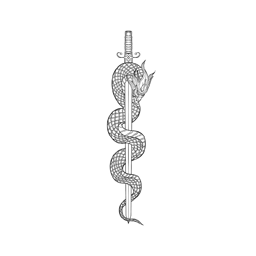 Dragonwing Saber 6 x 3 in