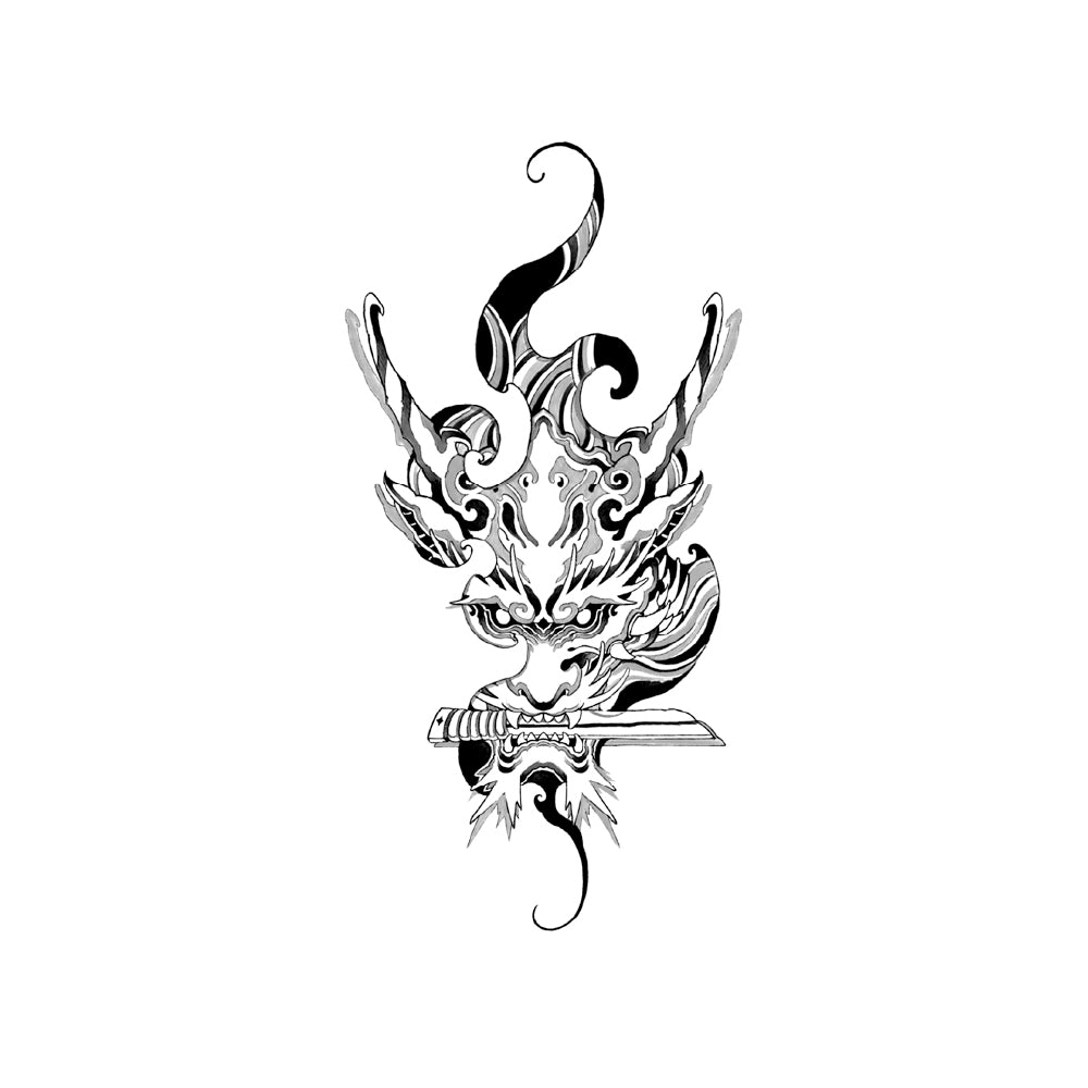 Heaven's Dragon 12 x 6 in