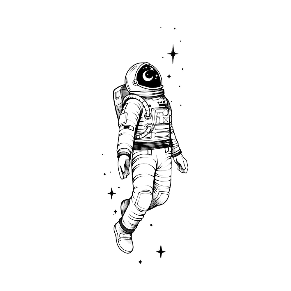 Major Tom 6 x 3 in