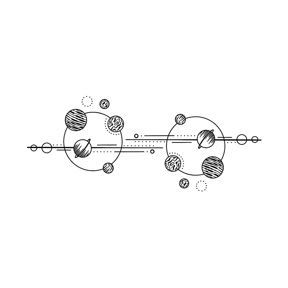 Space Mirror 6 x 3 in