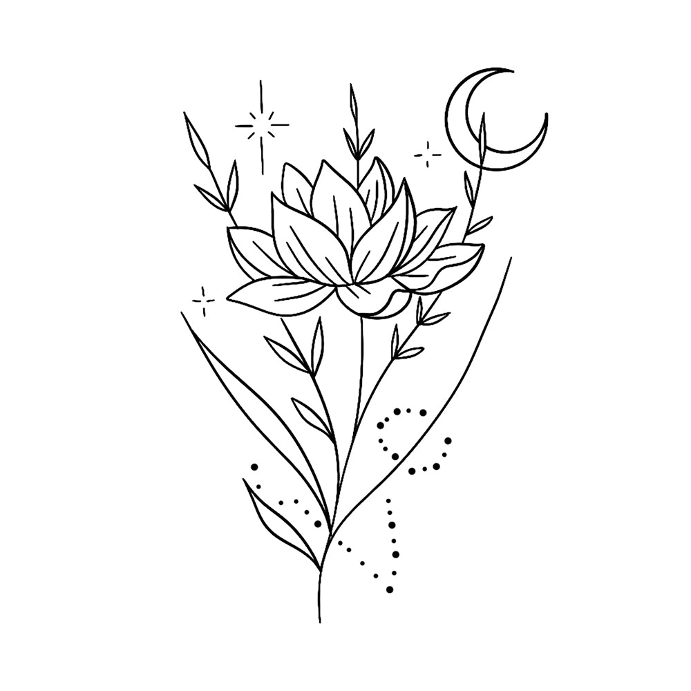Pisces Bloom 4 x 4 in