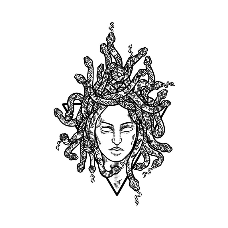 Medusa 4 x 4 in