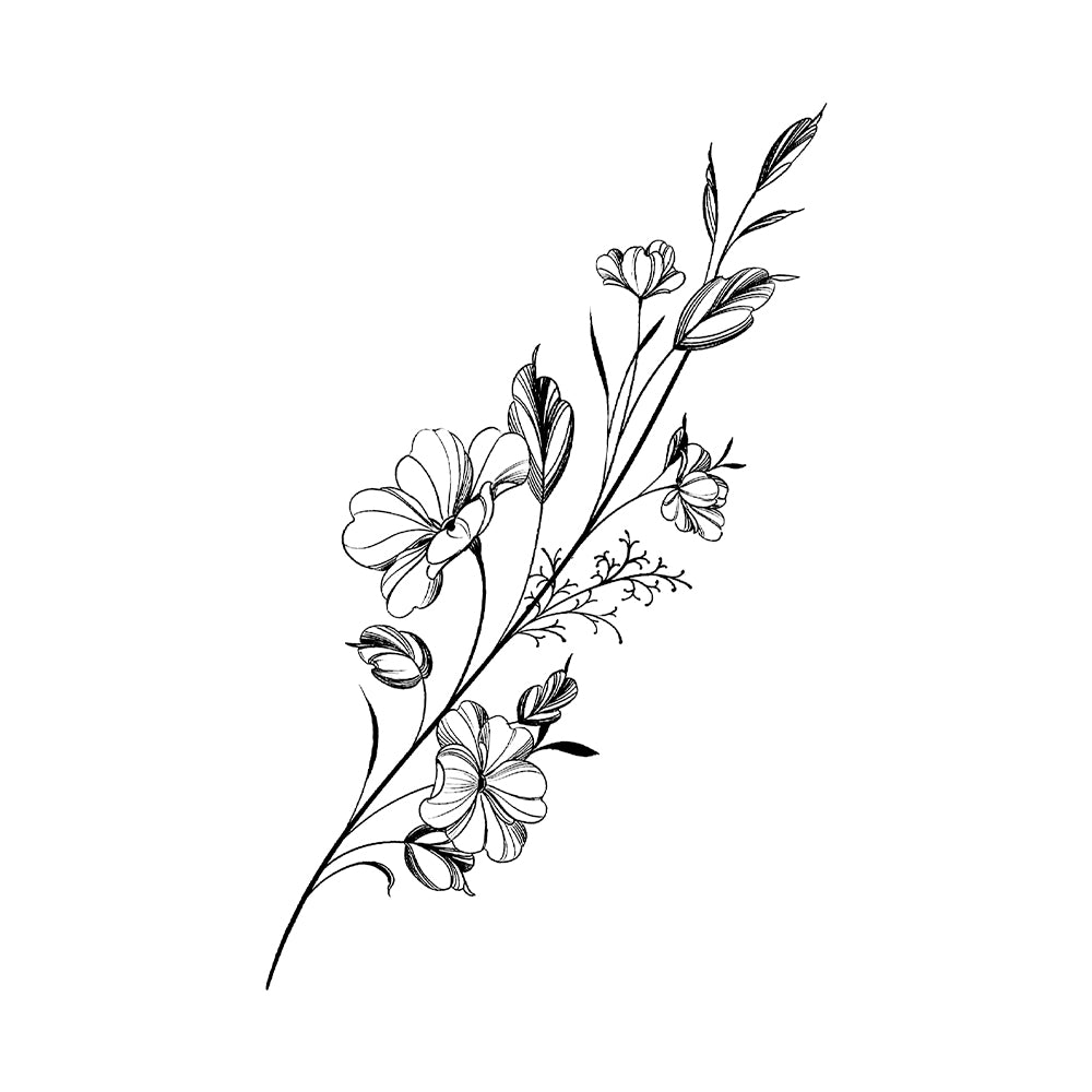 Botanical Branch 6 x 4 in