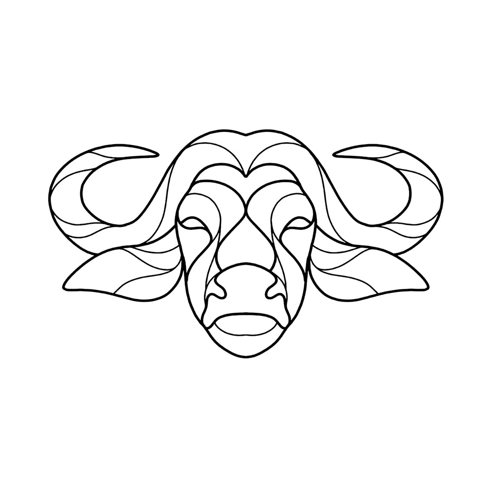 Odin the Ox 4 x 4 in