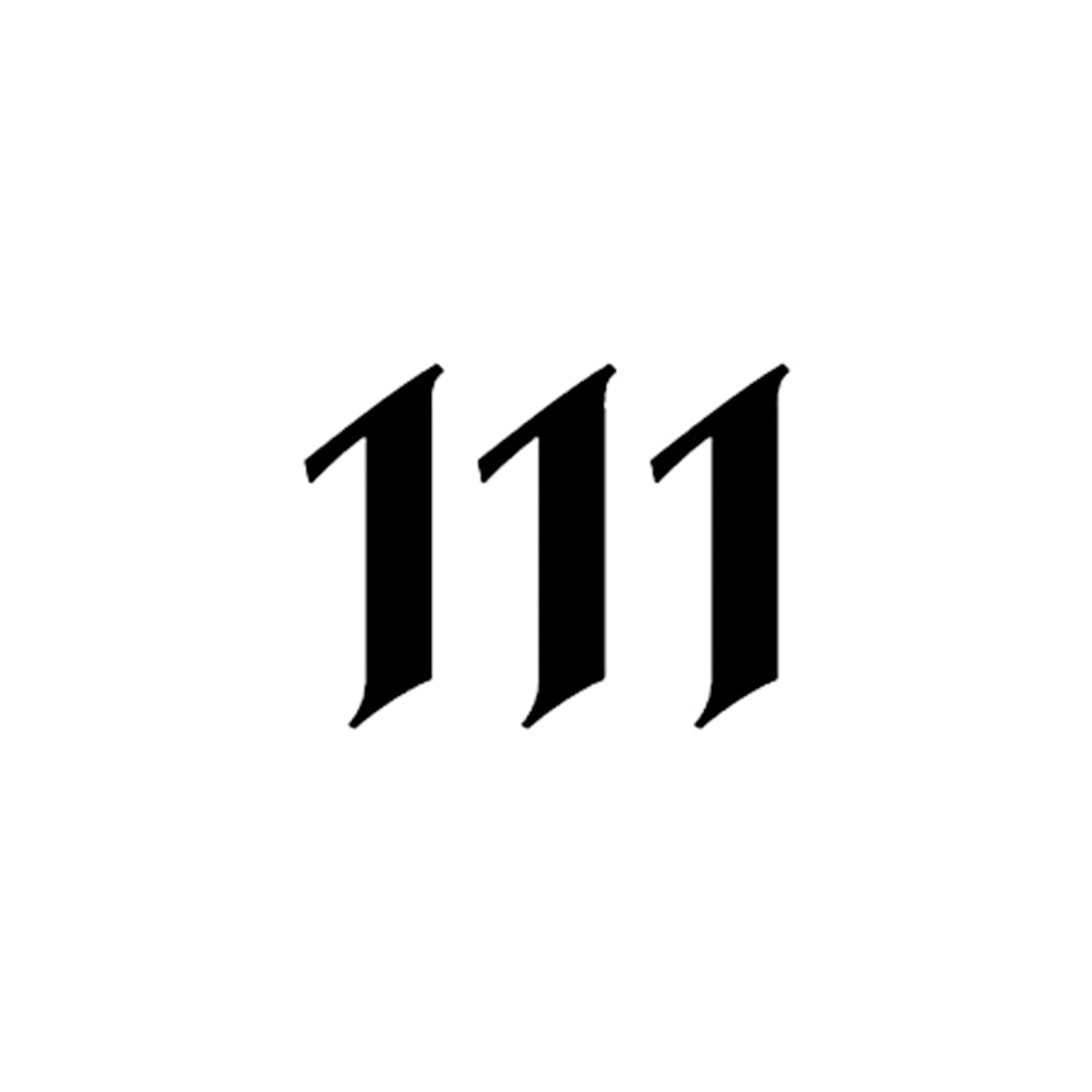 111 1 x 1 in