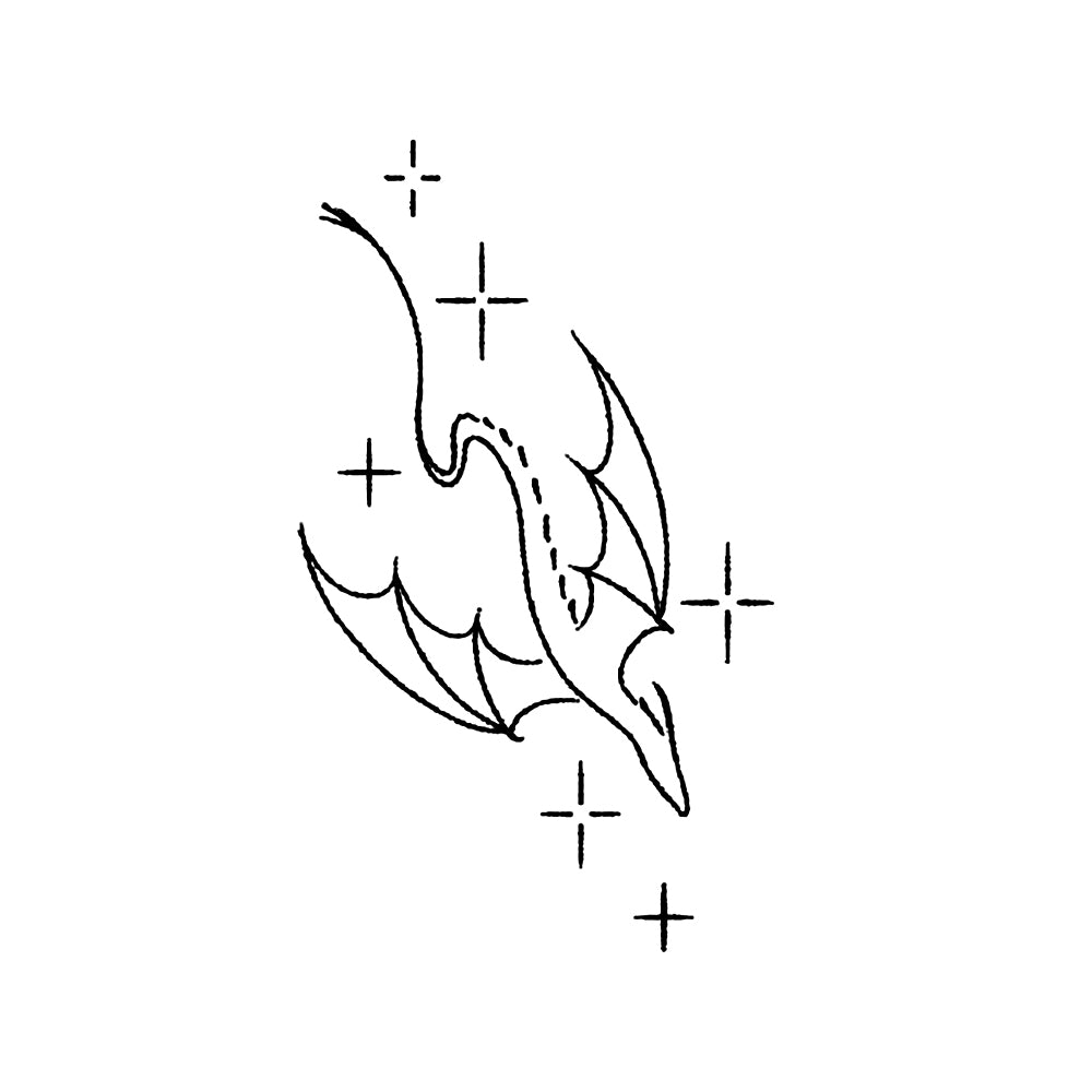 Dragonfire 3 x 3 in