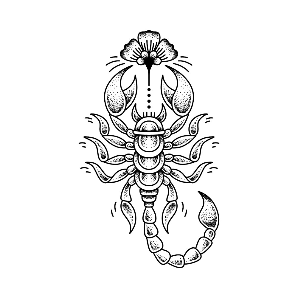 Armored Arachnid 4 x 4 in
