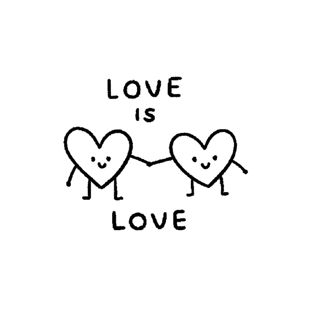 Love is Love is Love 2 x 2 in
