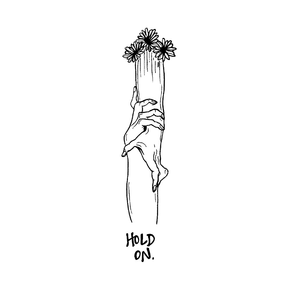 Hold On 5 x 2 in