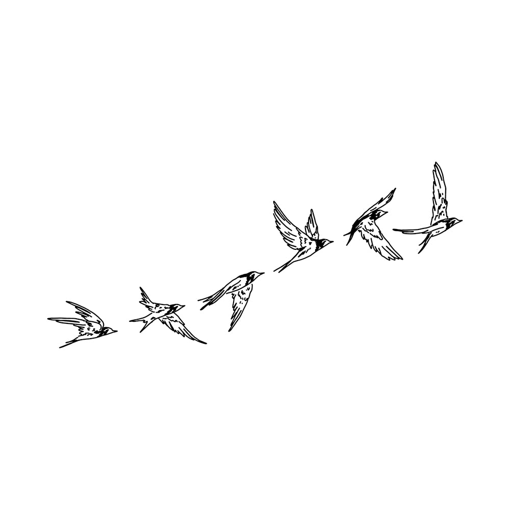 In Movement 6 x 3 in