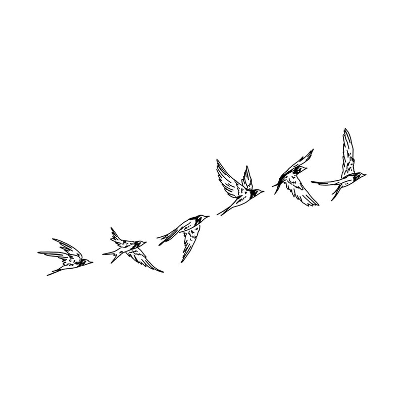 In Movement 6 x 3 in