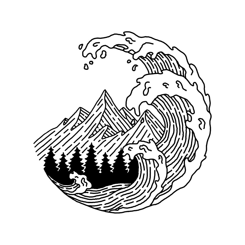 Natural Flow 3 x 3 in