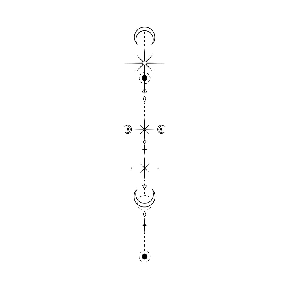 Moonbeams 6 x 3 in