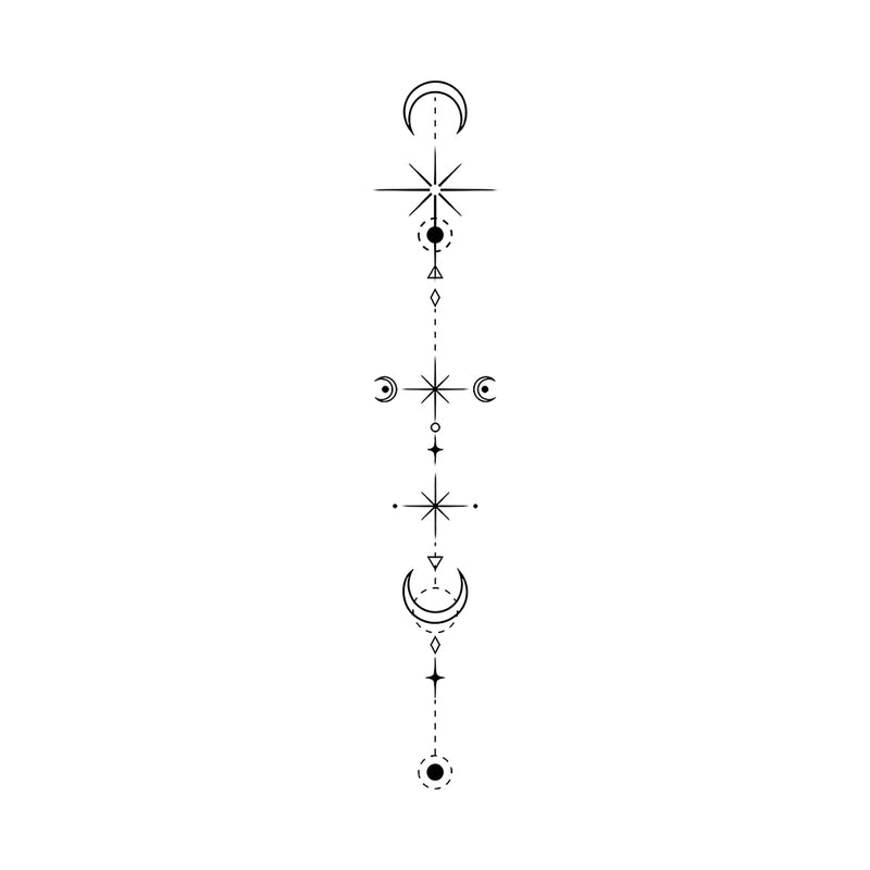Moonbeams 6 x 3 in