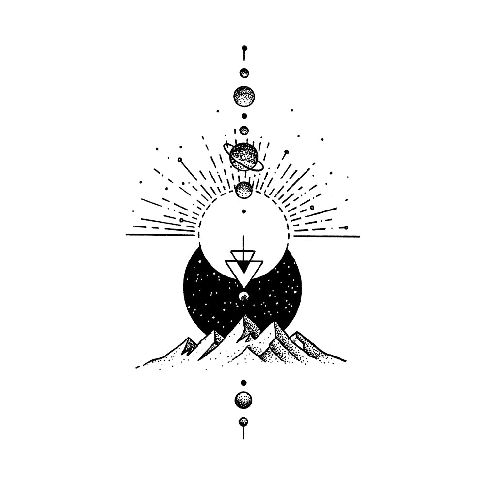 Cosmic Alignment 6 x 4 in