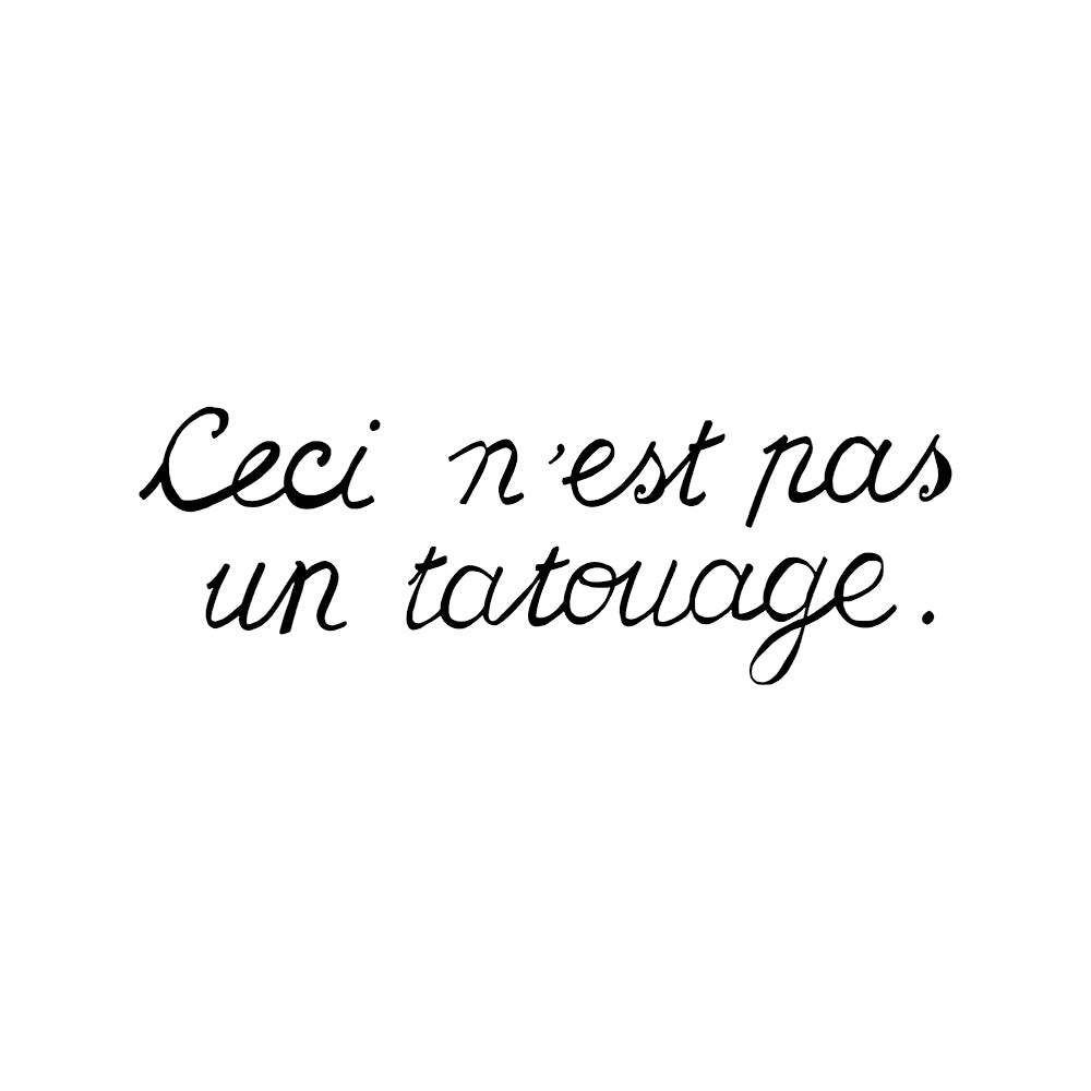 Magritte 3 x 1.5 in