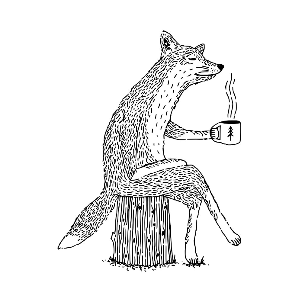 Distinguished Fox 4 x 4 in