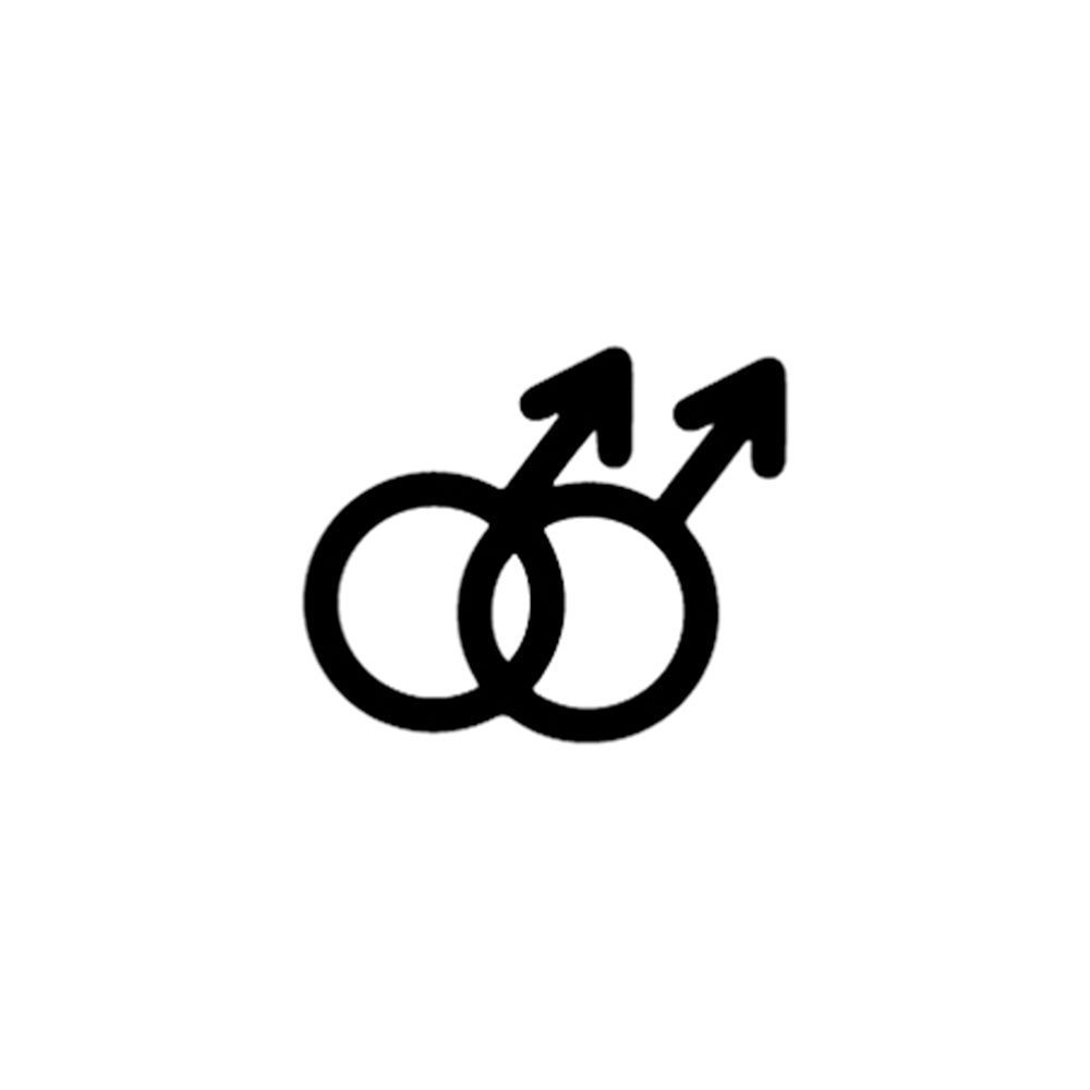 Gay Love Is Love 1 x 1 in