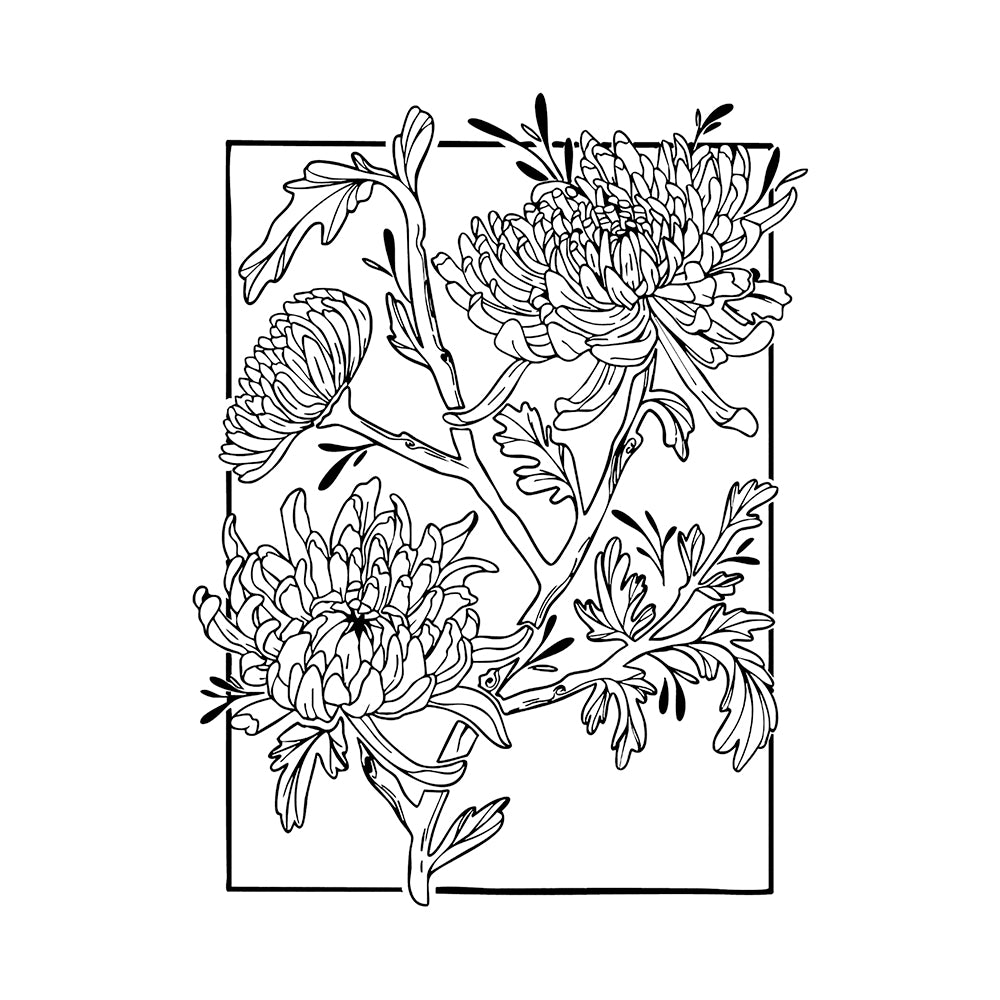 Petal Cascade 6 x 6 in