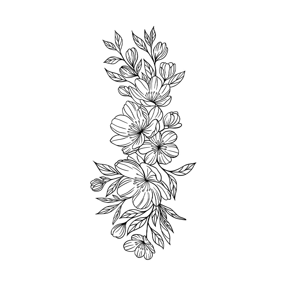 Springtime Bloom 6 x 3 in