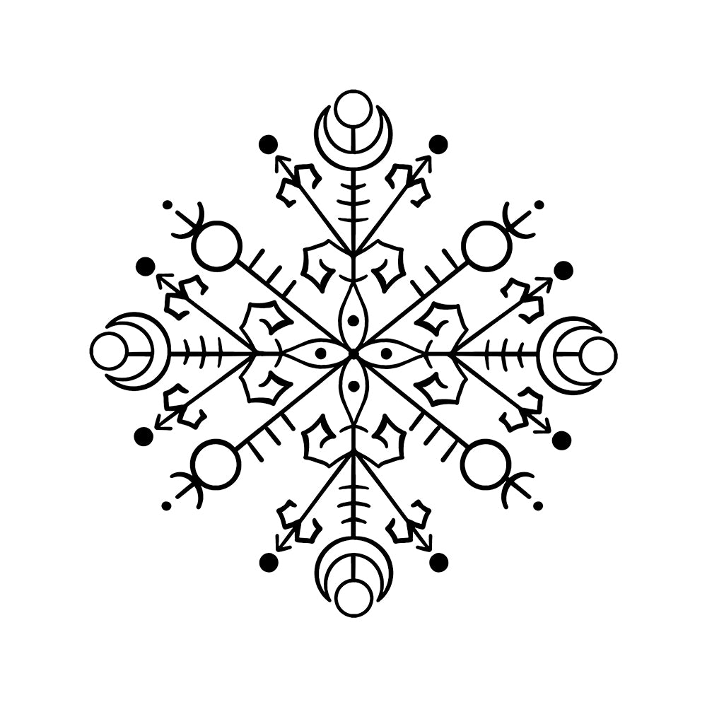 Snowspell Semi-Permanent Tattoo. Lasts up to 10 days. Painless and easy ...