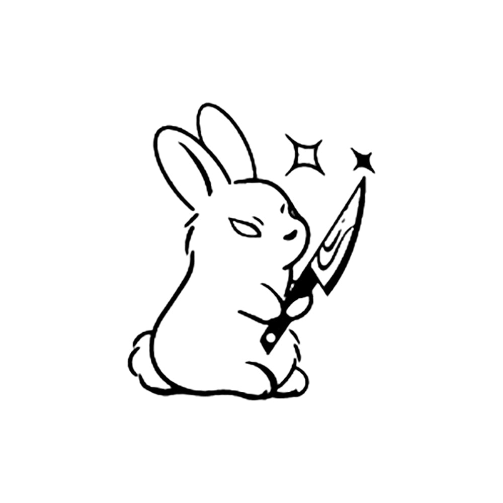 Monstrous Bunny 2 x 2 in