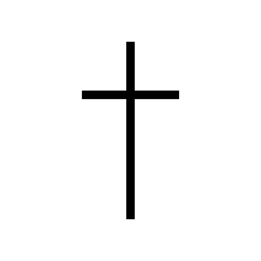 Tiny Cross 1 x 1 in