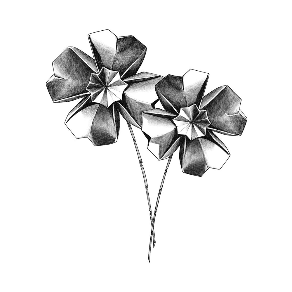 Clover Origami 4 x 4 in