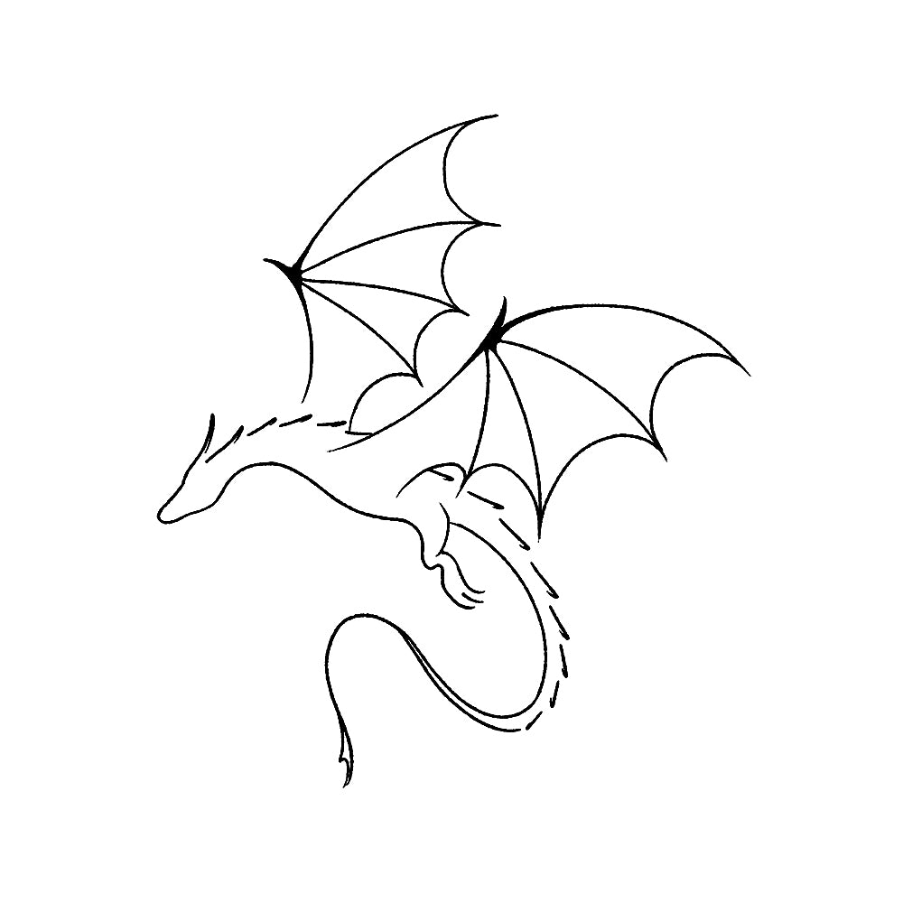 Dragonflame 3 x 3 in
