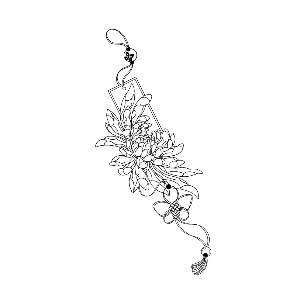 Chrysanthemum Charm 10 x 6 in