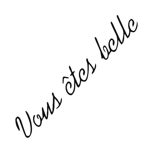 Inkbox - vous etes belle